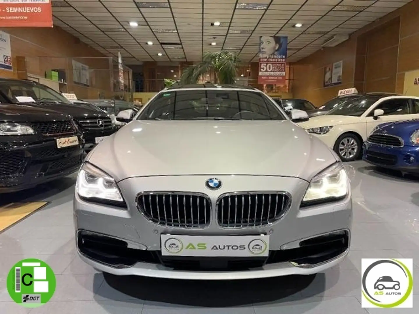 BMW 640 640dA Gran Coupé xDrive M Sport Edition Plateado - 2