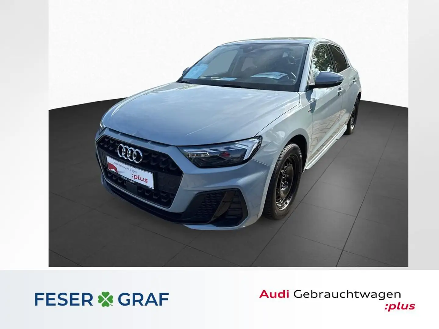Audi A1 Sportback S line 30 TFSI S-tro. +S-LINE+LED+CARPLA Gris - 1