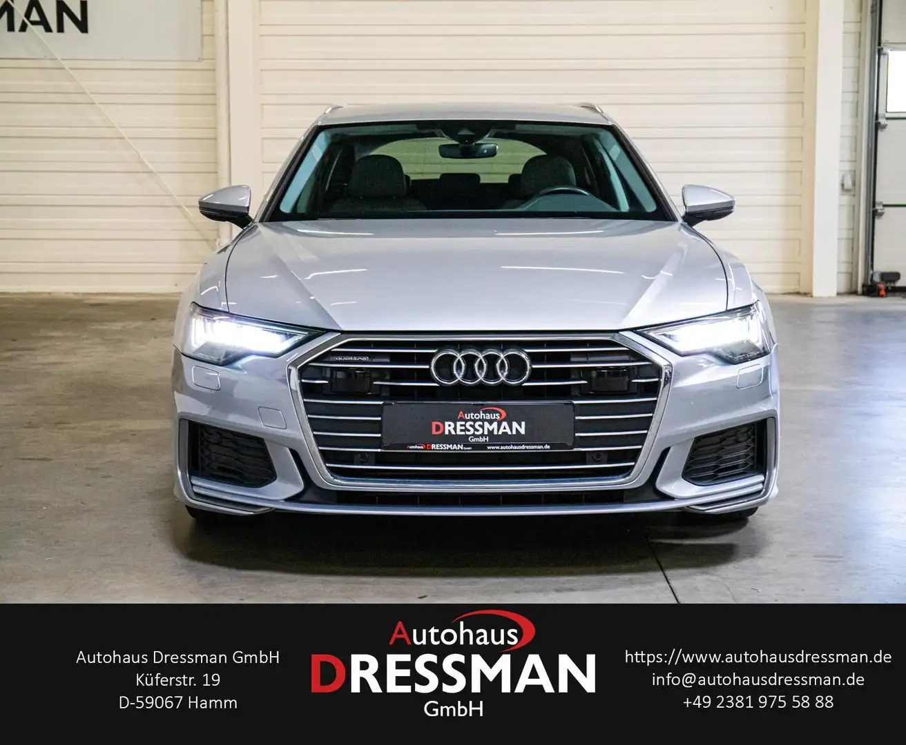 Audi A6 55 TFSIe Q. S LINE MATRIX ACC B&O KAMERA 19Z. Silber - 2