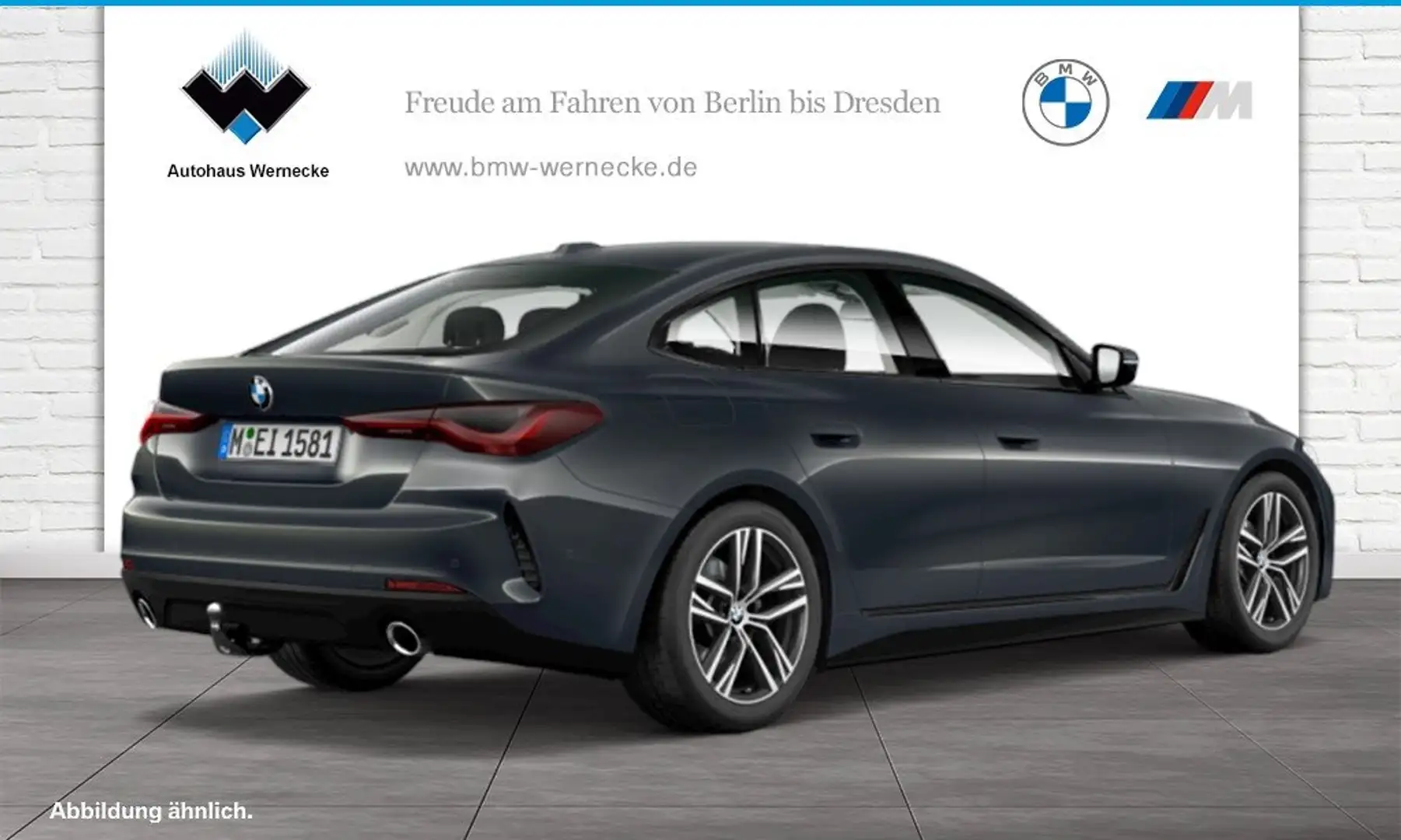 BMW 420 d Gran Coupé DAB WLAN Komfortzg. Tempomat Grau - 2