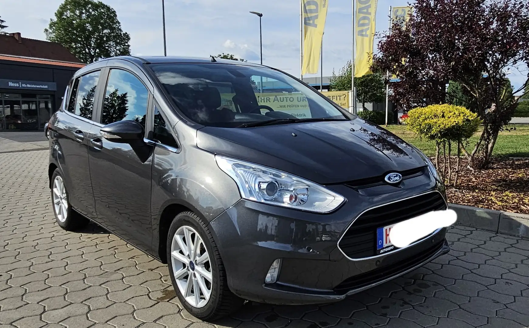 Ford B-Max 1.0 EcoBoost Titanium Euro 6 Sitzheizung Parking s Grau - 1