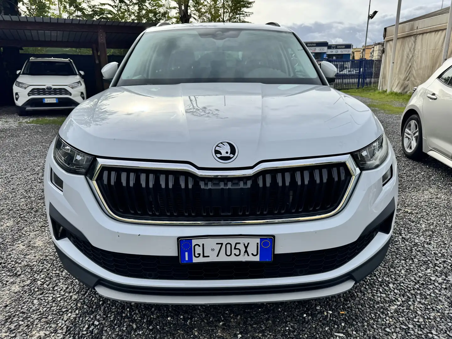 Skoda Kodiaq 2.0 tdi evo Executive dsg Virtual Cockpit Bianco - 2