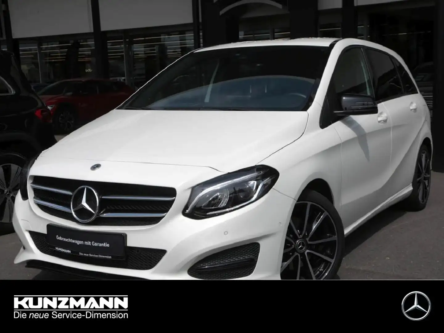 Mercedes-Benz B 200 d Urban Night Navi LED AHK Spiegel-Paket Blanc - 1