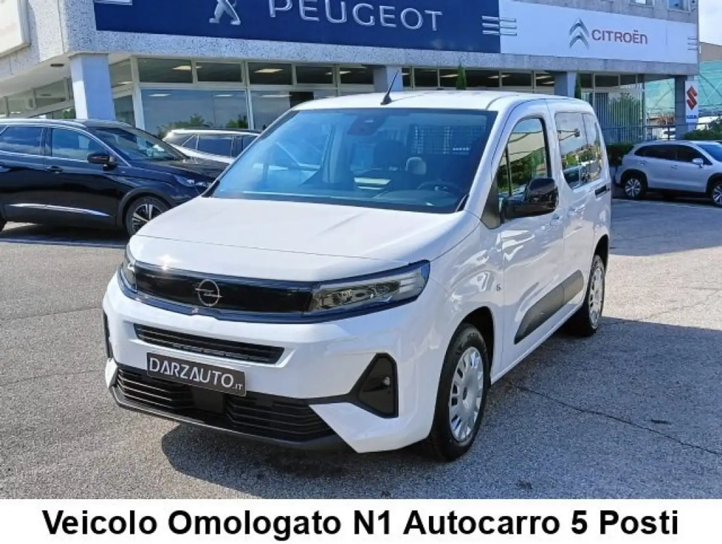 Fiat Doblo Opel Combo 5P Autocarro 1.5D 100 CV Plus N1 Bianco - 1