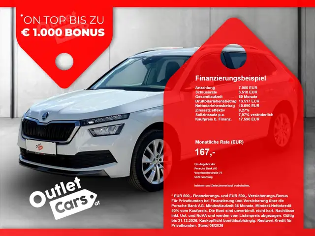 Skoda Kamiq 1.6 TDI Ambition ASSIST+LED+NAVI+RADAR