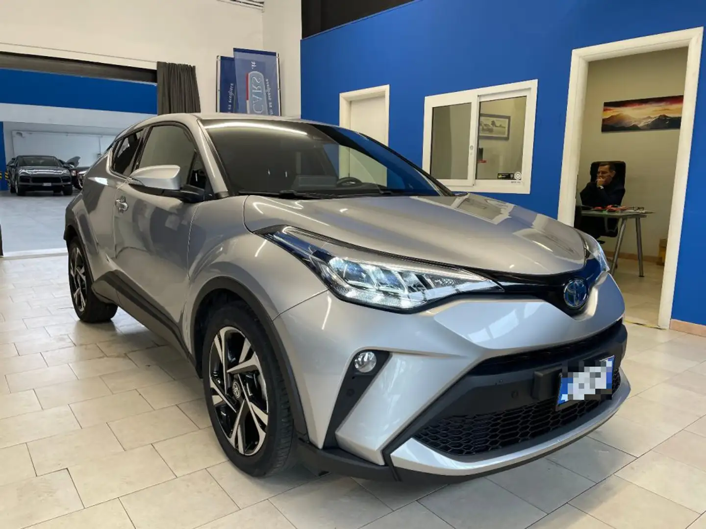 Toyota C-HR 2.0 Full-Hybrid PROMO (184 cv) E-CVT Morebusiness Silver - 1