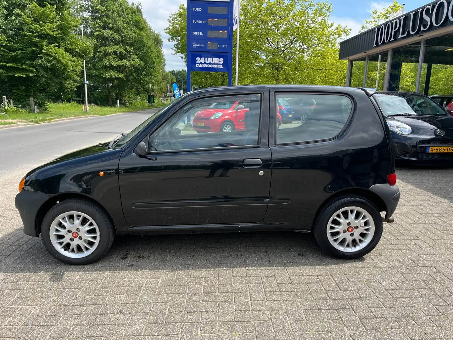 Fiat Seicento 1100 ie Young | Dakraam | Zeer zuinig en goedkoop Negro - 2