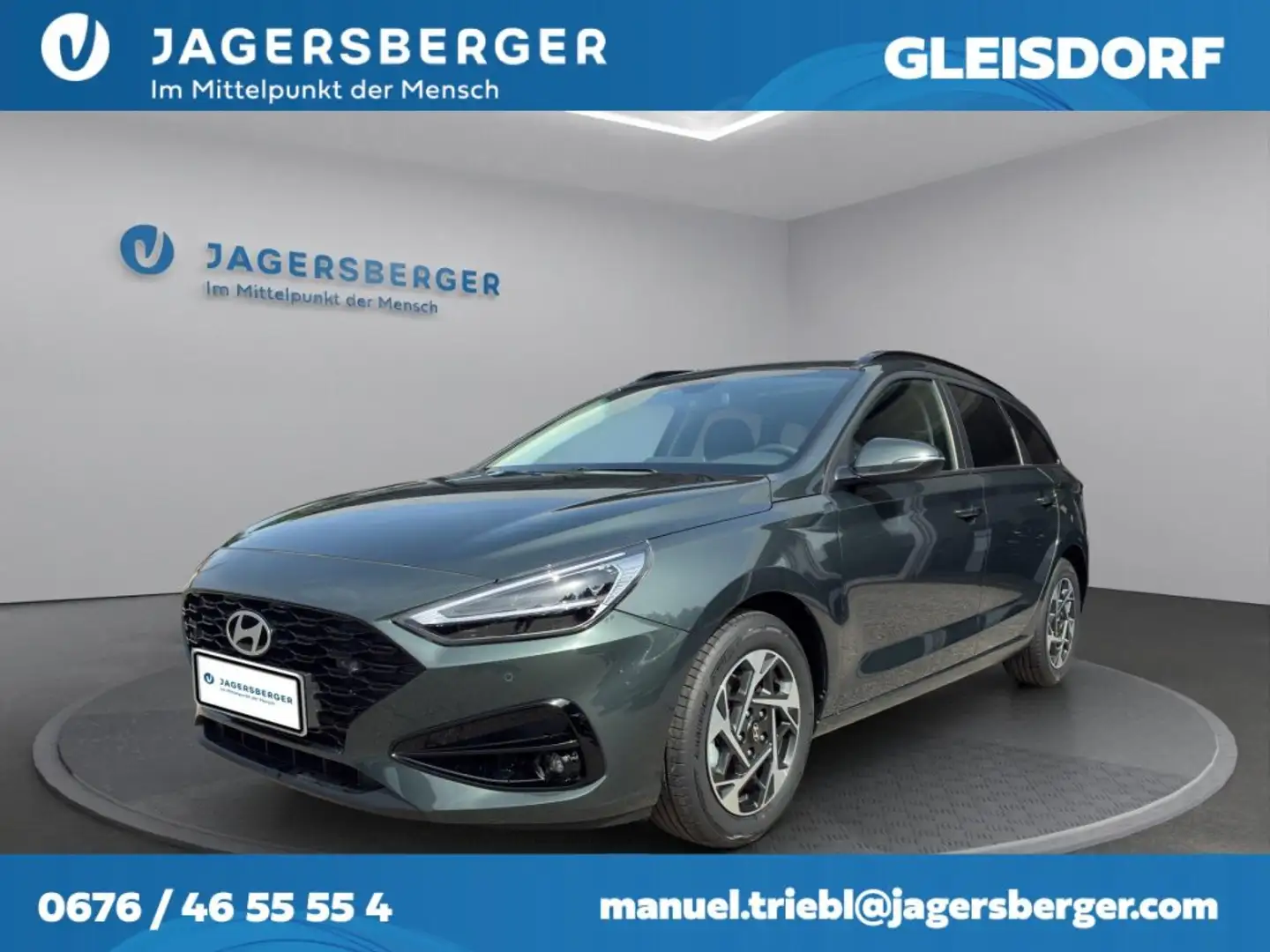 Hyundai i30 Kombi  Comfort Line 1.0 T-GDI Grün - 1