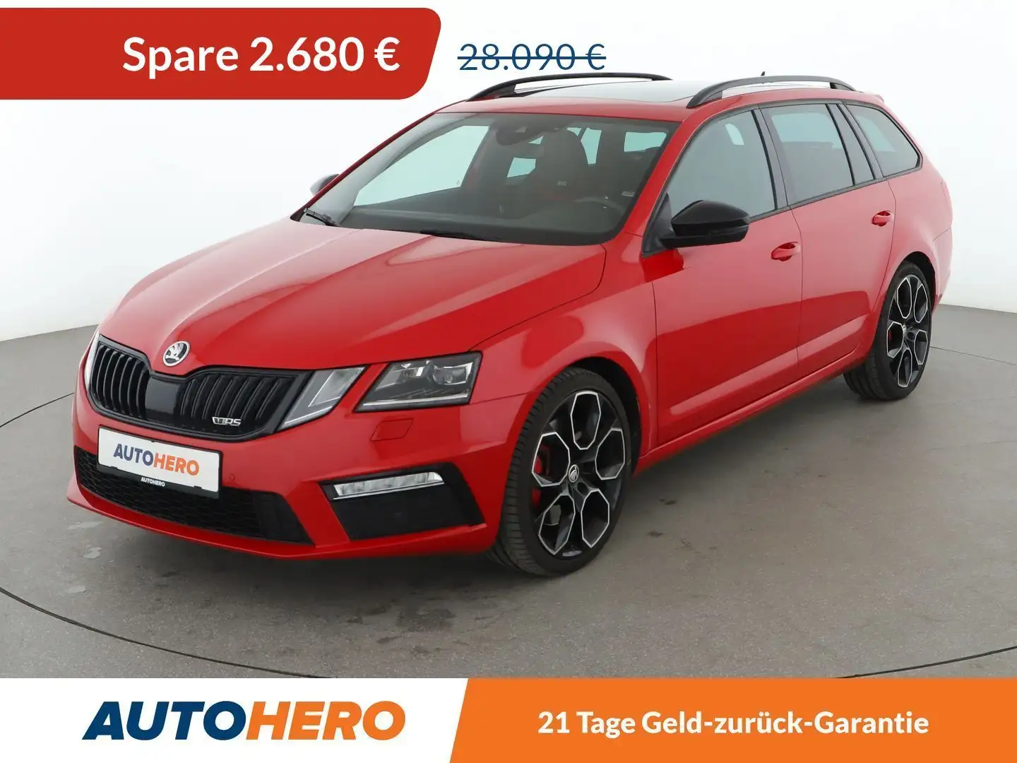 Skoda Octavia 2.0 TSI RS 245 Aut.*NAVI*CAM* Rot - 1