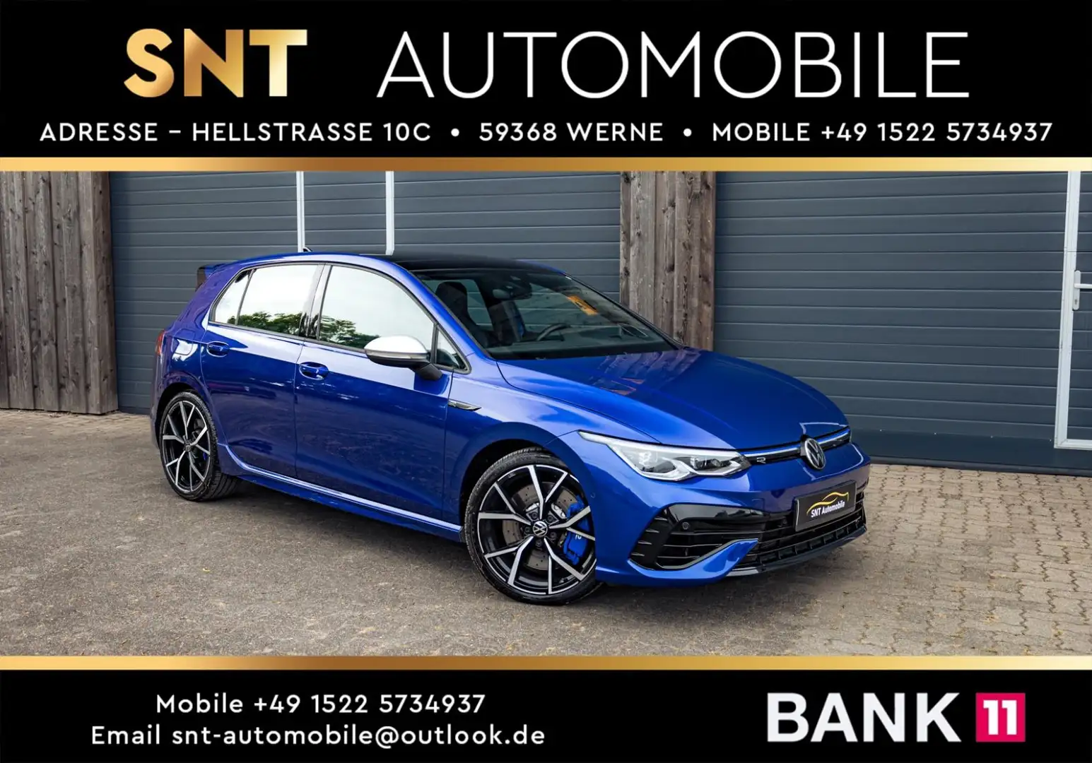 Volkswagen Golf 2.0 TSI  4MOTION R 6 Gang Schaltgetriebe Bleu - 1