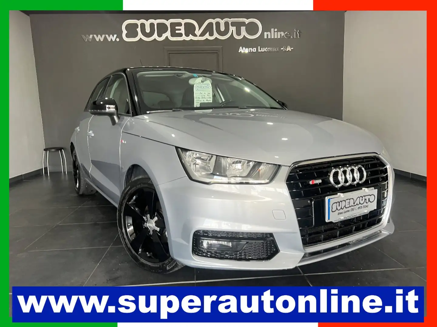 Audi A1 1.4 TDI 90 CV SPORTBACK style S Line Argento - 1