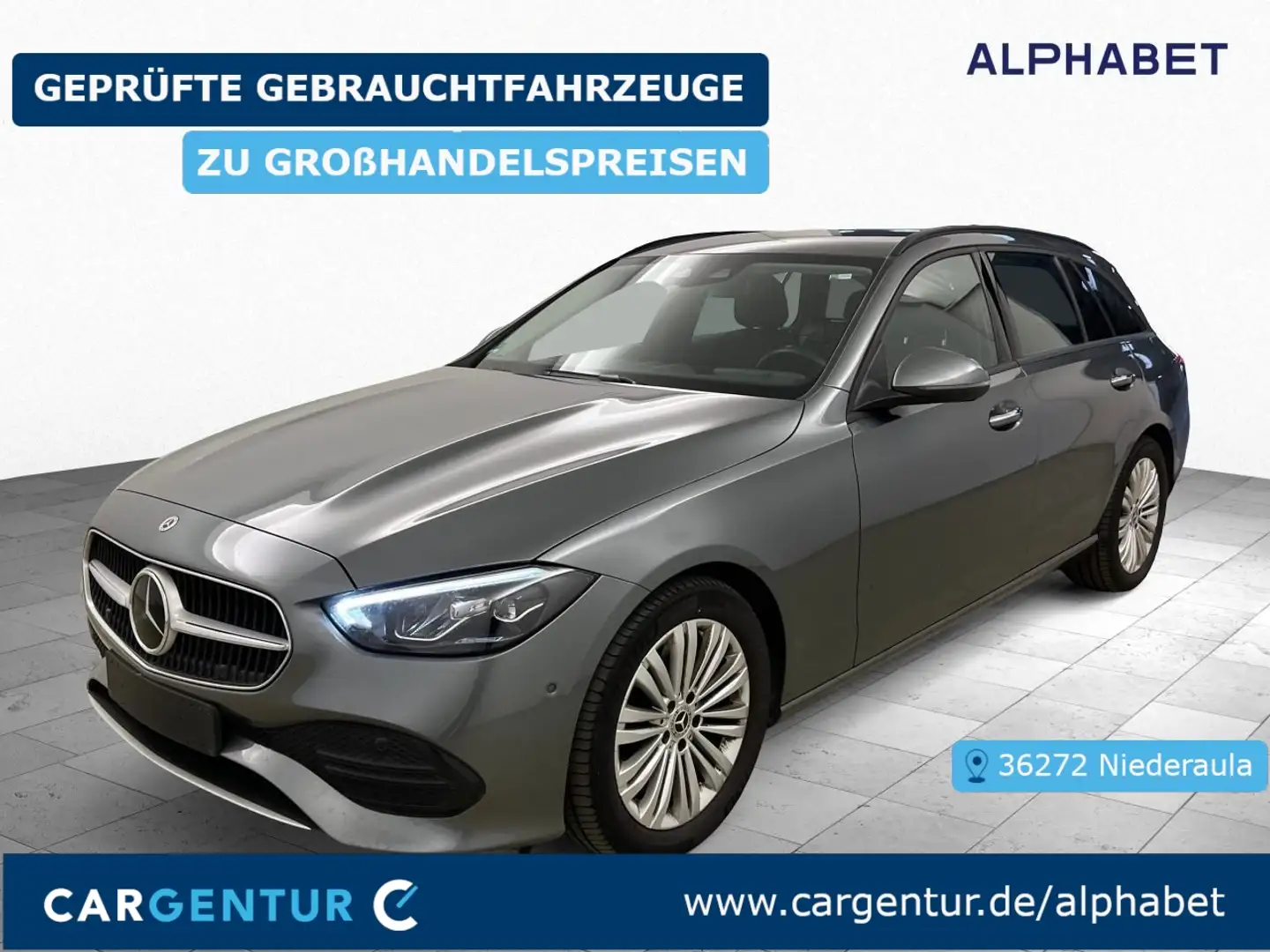 Mercedes-Benz C 220 d T ACC BLIS El.Heckkl. Key LED Lane Navi Gri - 1