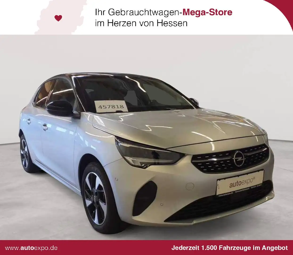 Opel Corsa-e Corsa-e Elegance Navi Style PDC KAM SHZ Silber - 1
