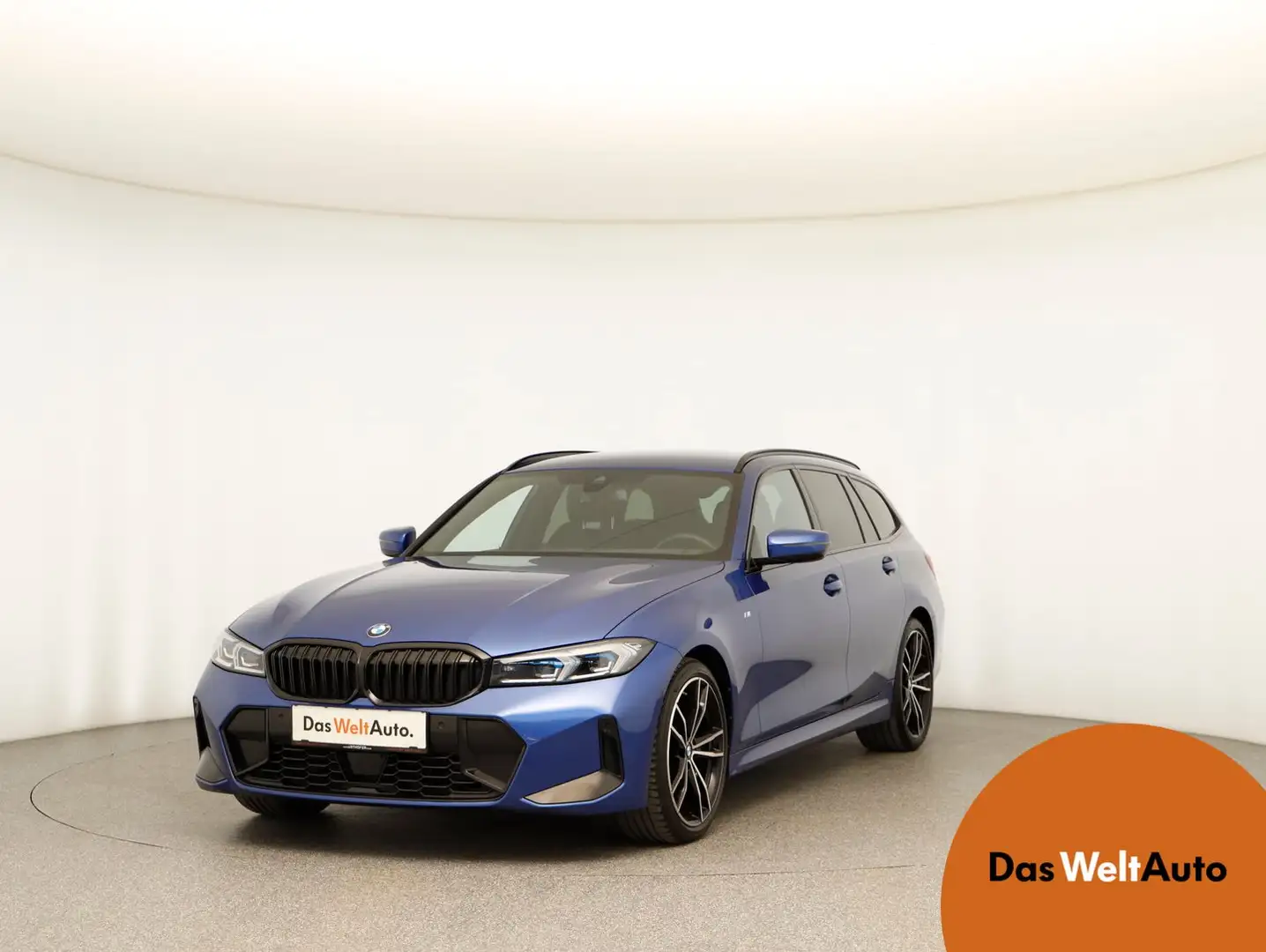 BMW 320 BMW 3 Touring 320 d xDrive M Sport Blauw - 1