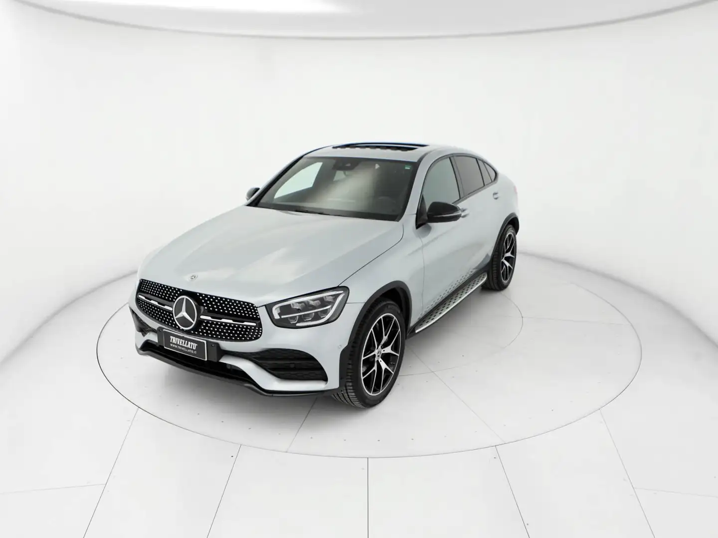 Mercedes-Benz GLC 300 coupe 300 de phev (eq-power) premium 4matic auto Argent - 1