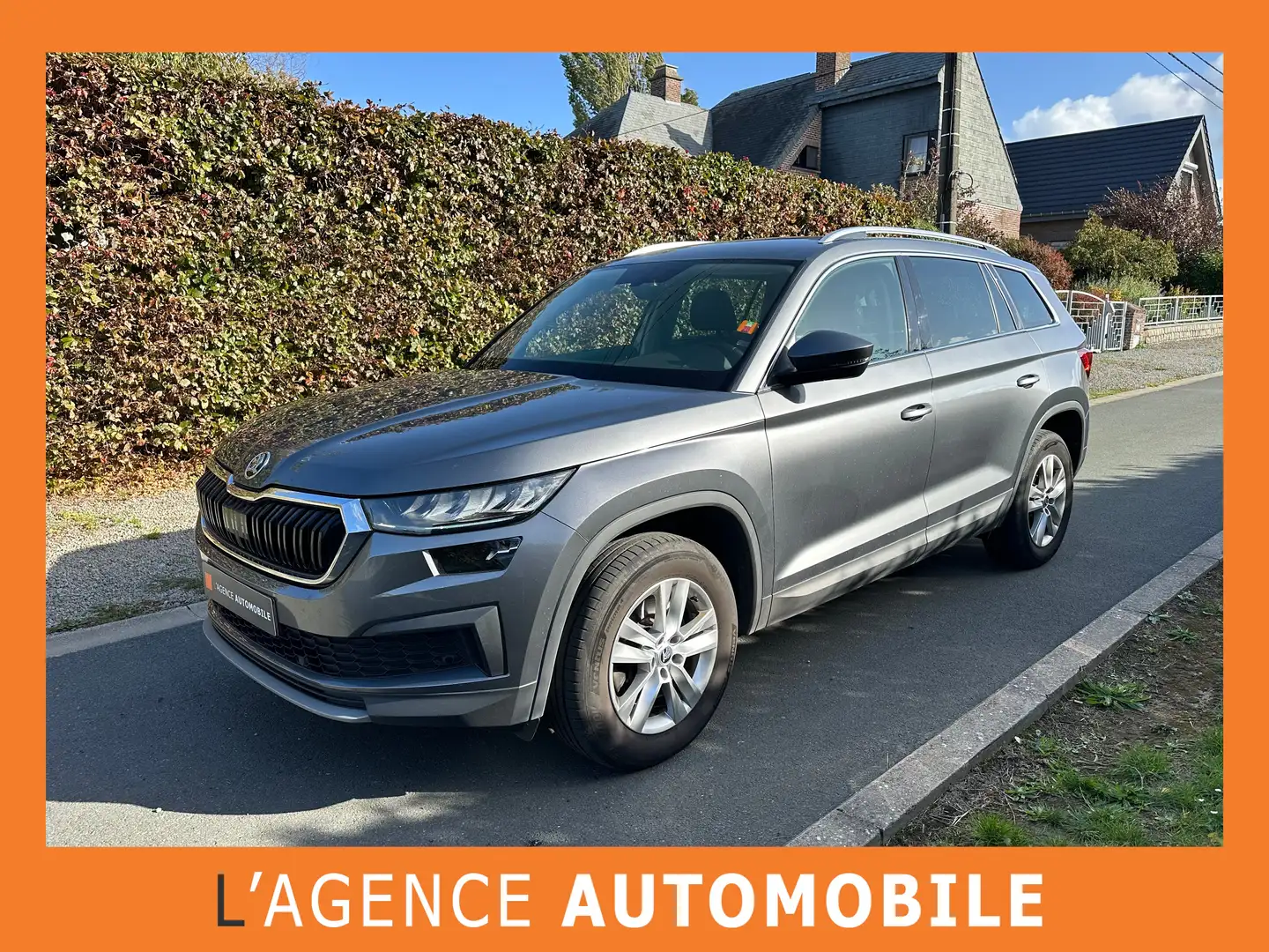 Skoda Kodiaq 2.0 CR TDi 4x4 Clever 7pl. DSG - GARANTIE 12M - 4a Grigio - 1
