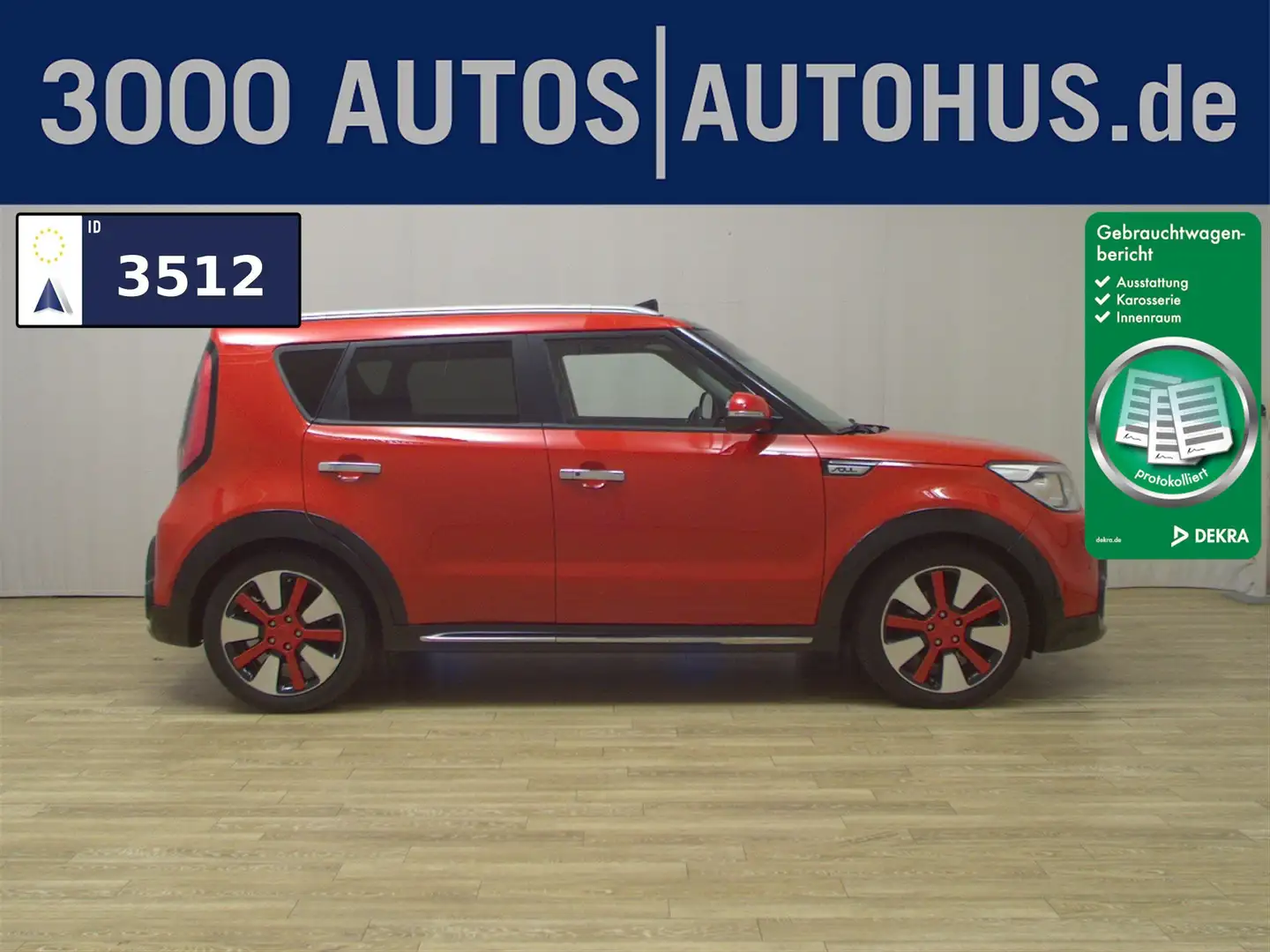Kia Soul 1.6 CRDI Navi Xenon RfK Pano Sound Tempomat Rot - 1