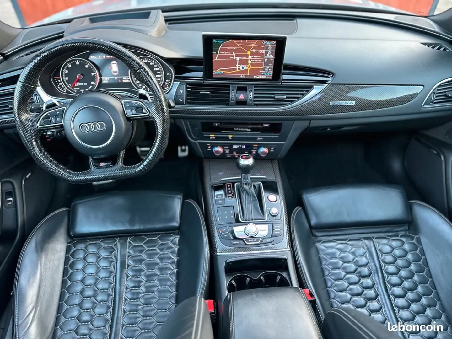 Audi RS6 avant performance quattro freins ceramique Gris - 2