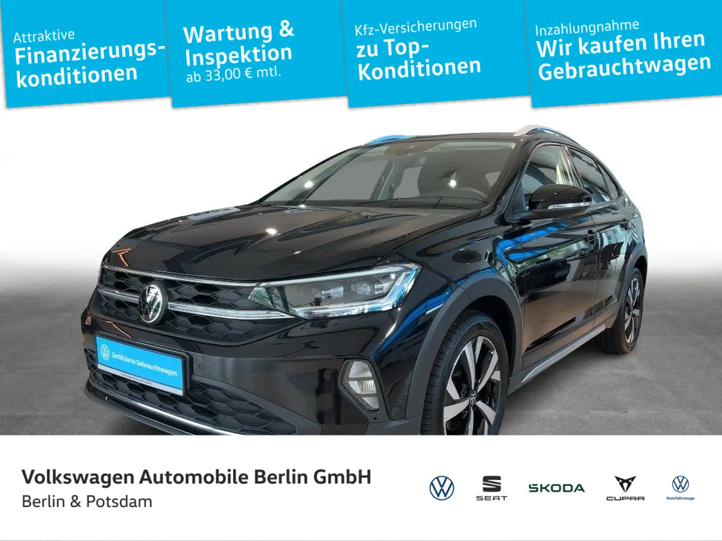 Volkswagen Taigo 1.0 TSI Style (EURO 6d) Noir - 1