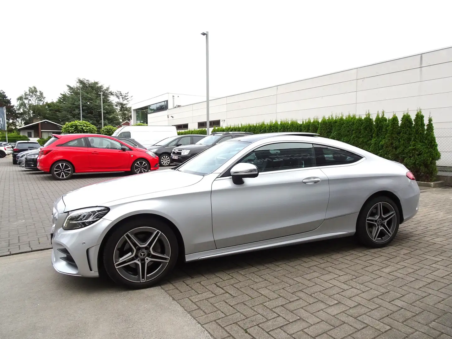Mercedes-Benz C 180 AMG,PANODAK,CAMERA,NAVI,SPORTZETELS,CRUISE,ALU 18" Gris - 2