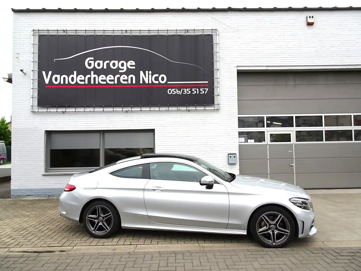 Mercedes-Benz C 180 AMG,PANODAK,CAMERA,NAVI,SPORTZETELS,CRUISE,ALU 18" Gris - 1