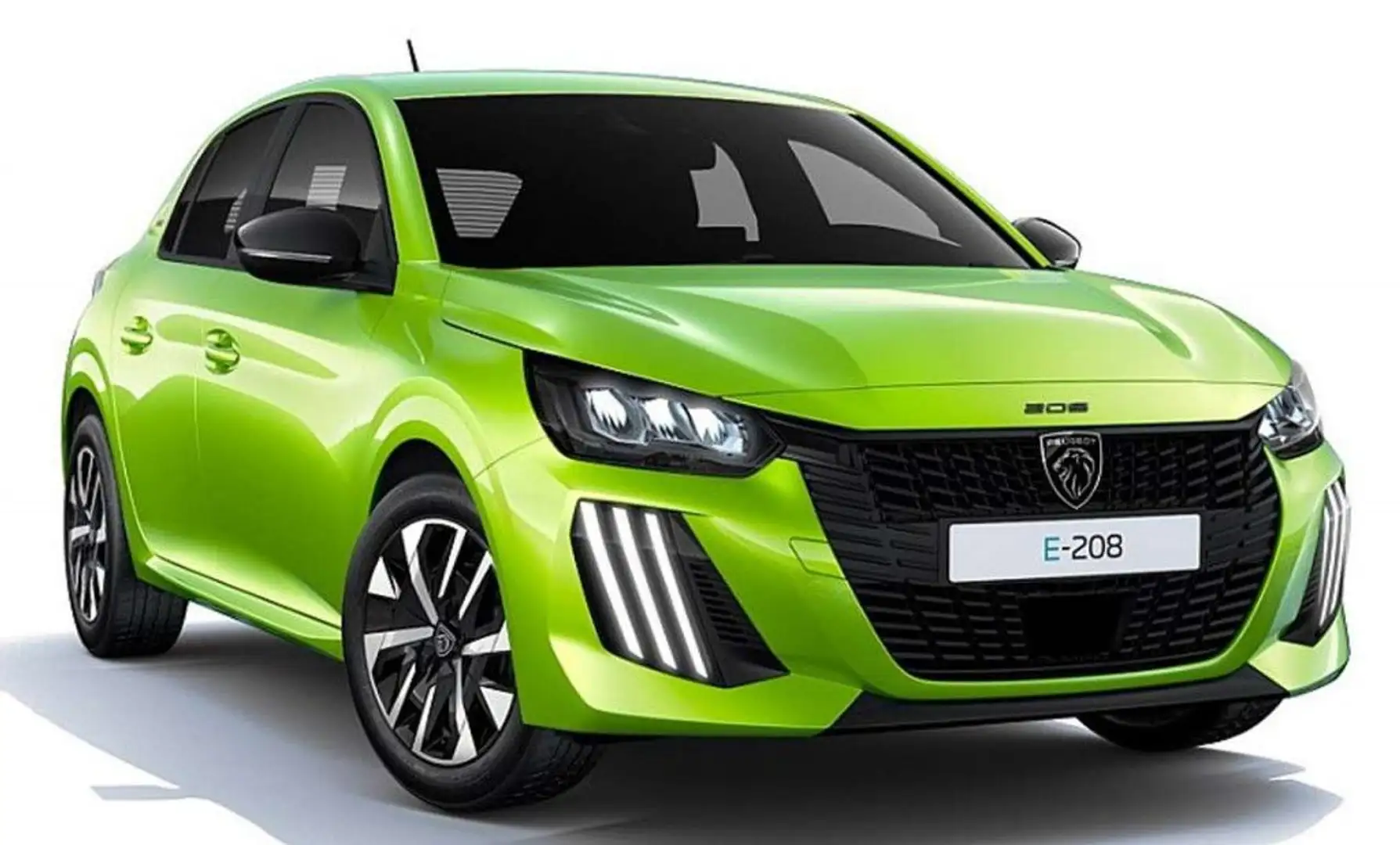 Peugeot e-208 136PS 50kWh Style, Bestellfahrzeug! Gelb - 2