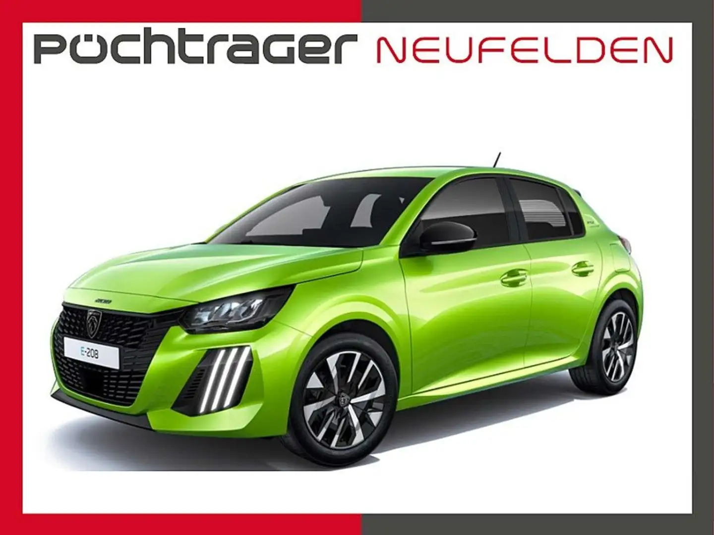 Peugeot e-208 136PS 50kWh Style, Bestellfahrzeug! Gelb - 1
