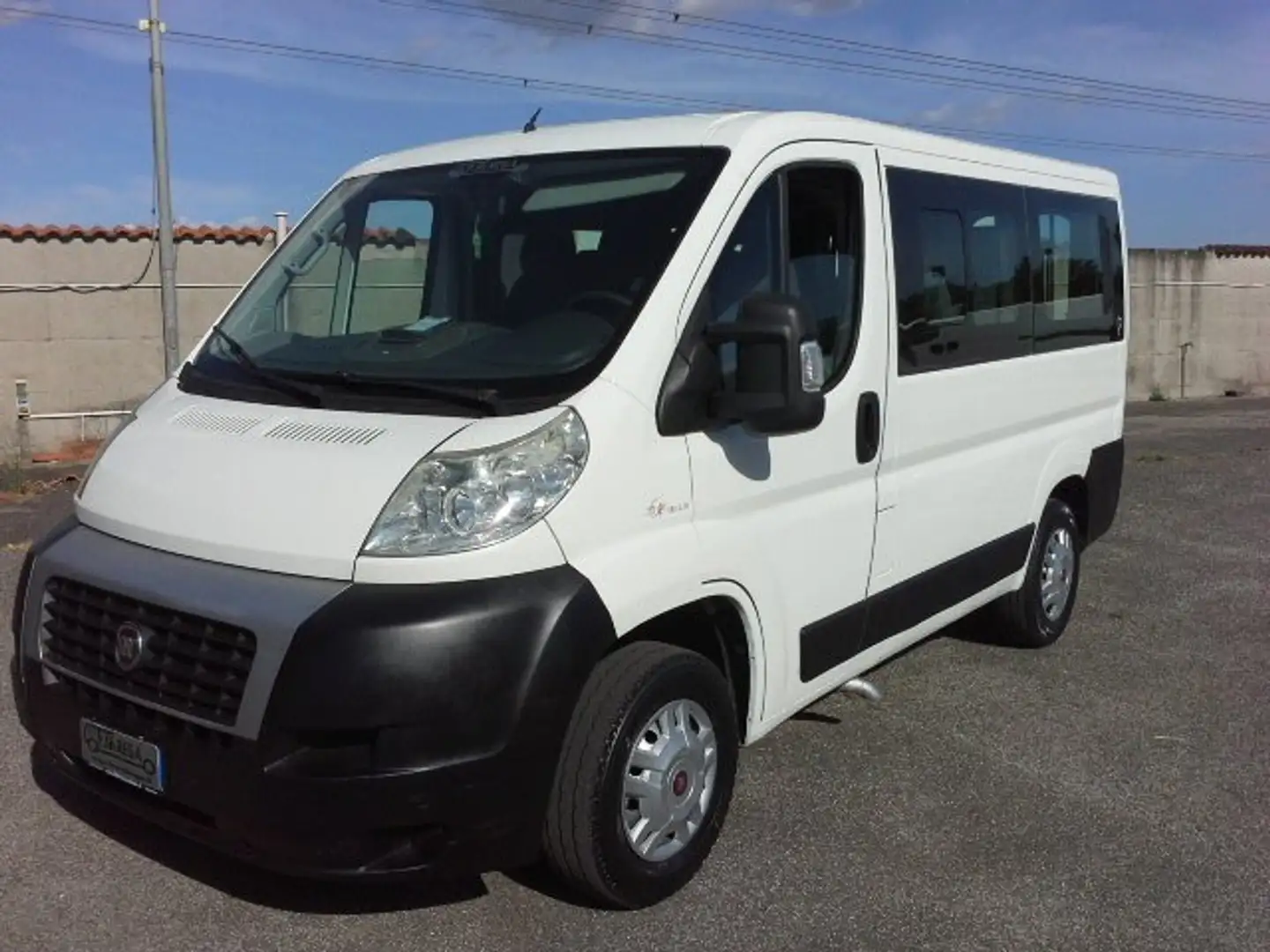 Fiat Ducato 2.3 mtj 9 posti panorama doppia area condizionata Bianco - 2
