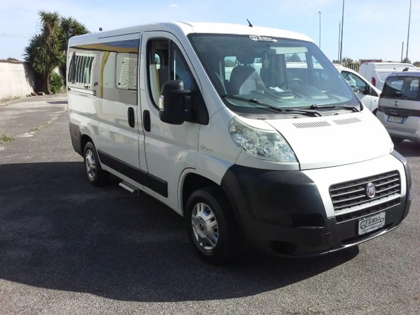 Fiat Ducato 2.3 mtj 9 posti panorama doppia area condizionata Bianco - 1