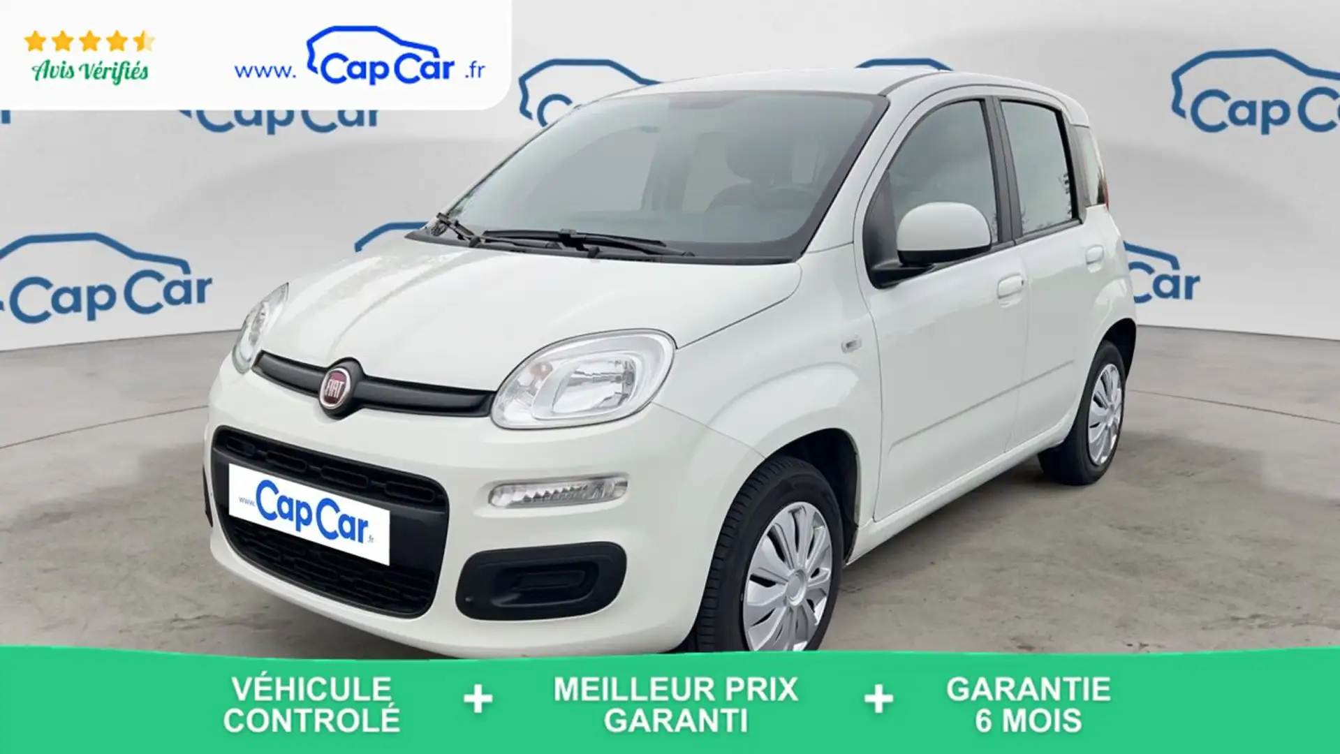 Fiat Panda 1.2 69 Easy Blanc - 1