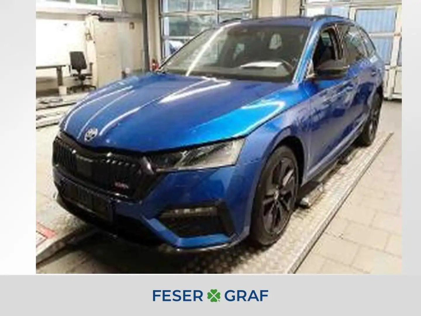 Skoda Octavia Combi RS iV 1.4 eTSI DSG Navi HUD LED SiHz Blau - 1