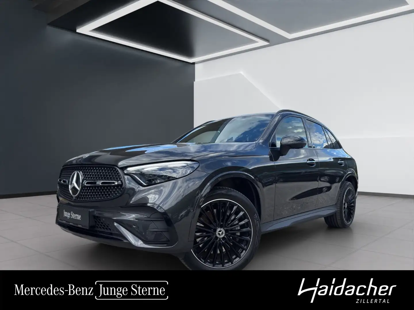 Mercedes-Benz GLC 300 de 4MATIC mit EQ Hybrid Technologie Österreich-Edi Grau - 1