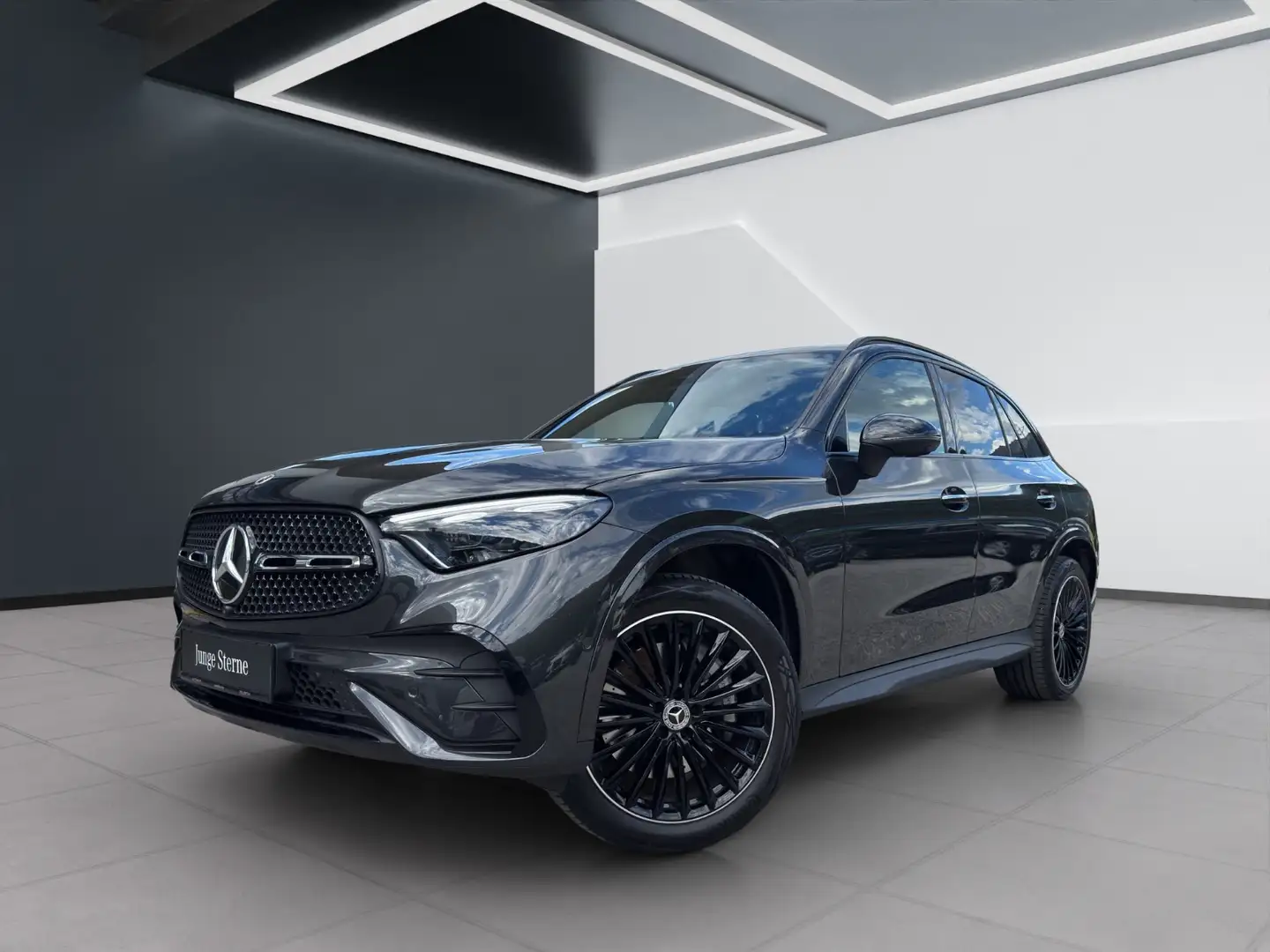 Mercedes-Benz GLC 300 de 4MATIC mit EQ Hybrid Technologie Österreich-Edi Grau - 2