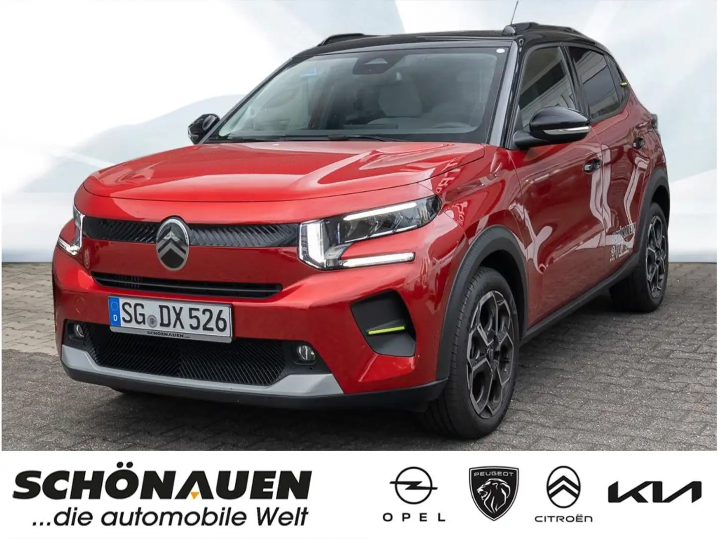 Citroen C3 Turbo 100 S&S Max HUD Navi Soundsystem LED Apple C Rot - 1