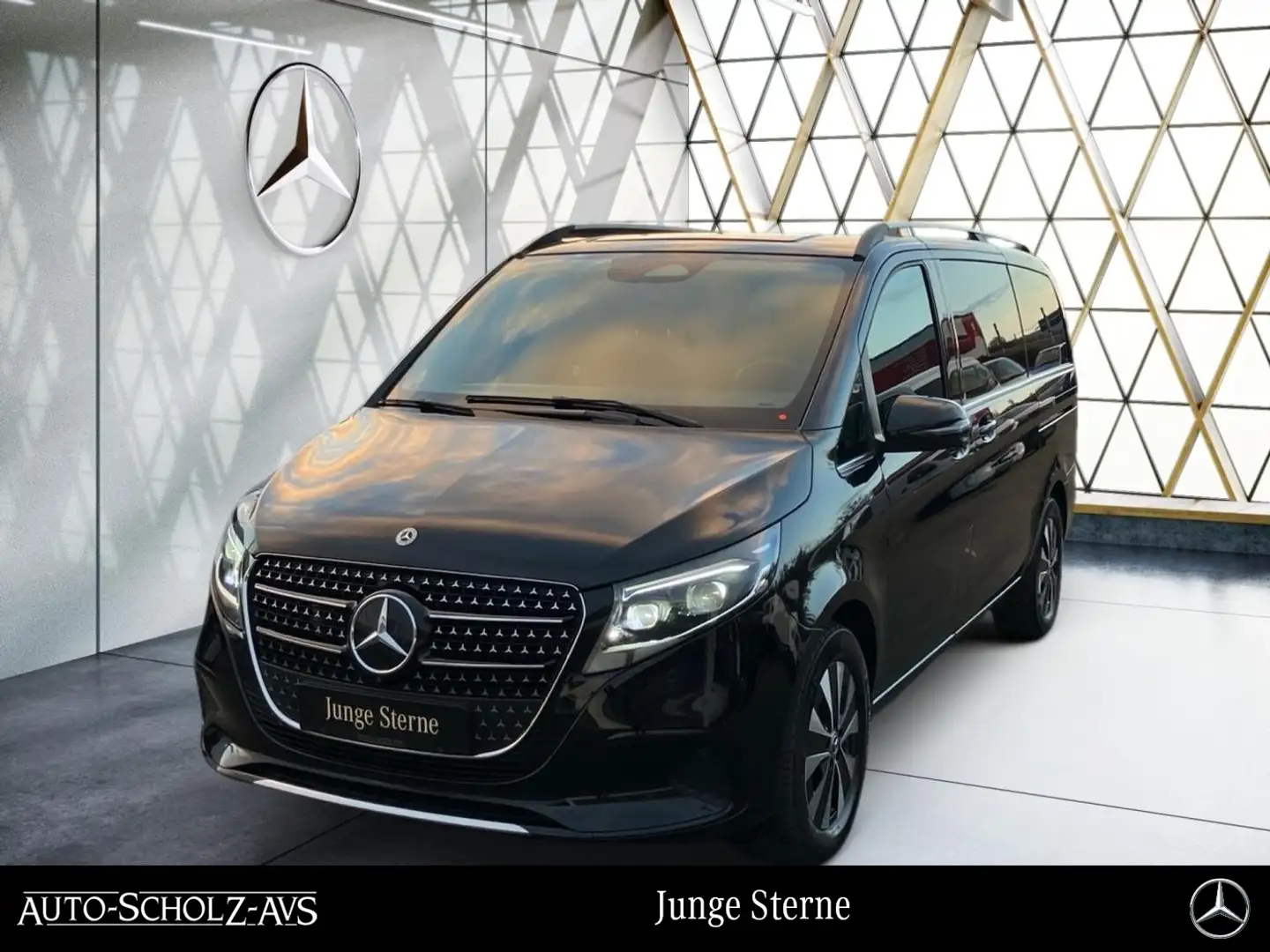 Mercedes-Benz V 300 d AVANTGARDE Lang AHK*Burmester*StandHz*** Schwarz - 1