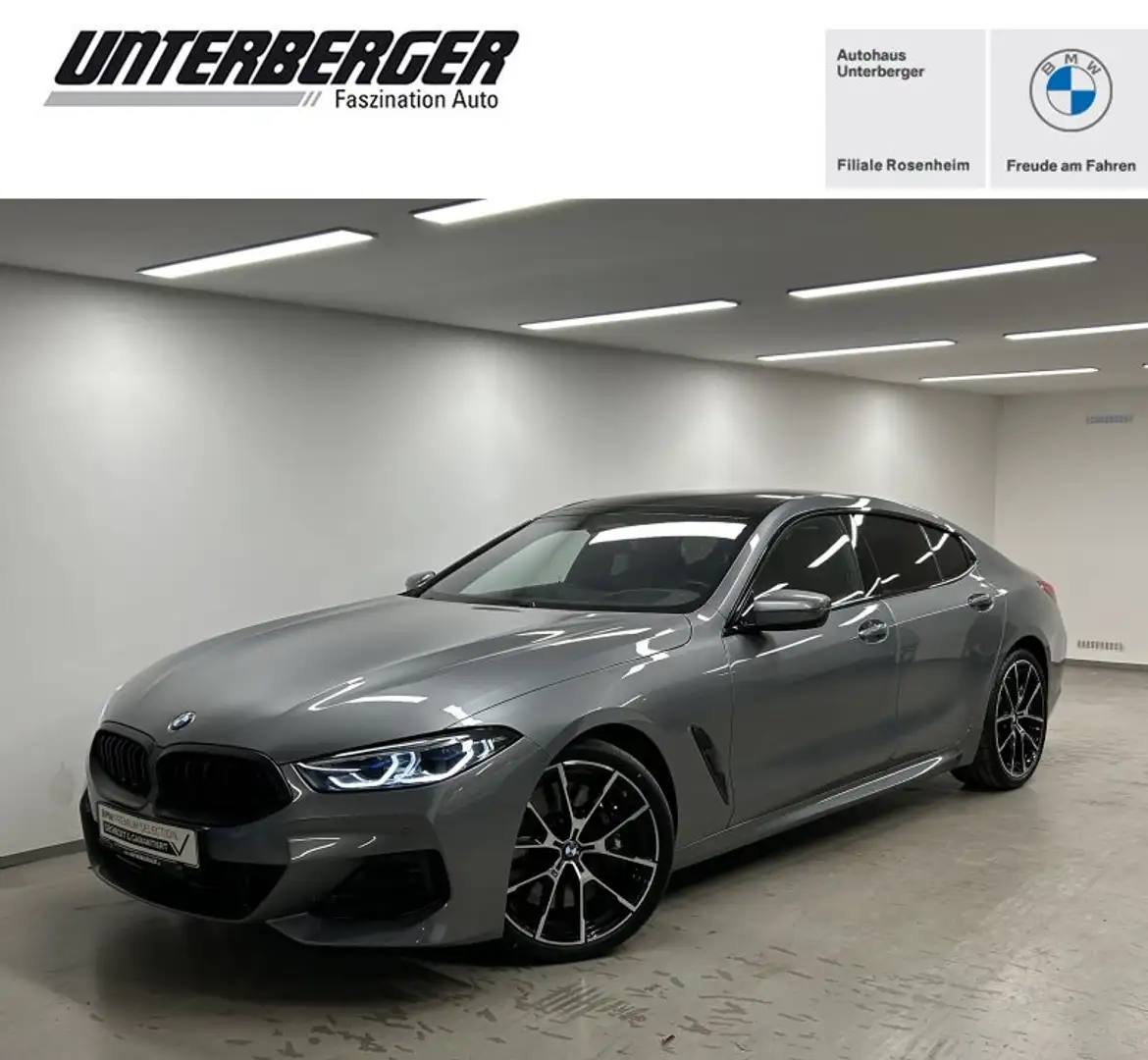 BMW 840 d xDrive Gran Coupé Sportpaket Head-Up DAB Grau - 1