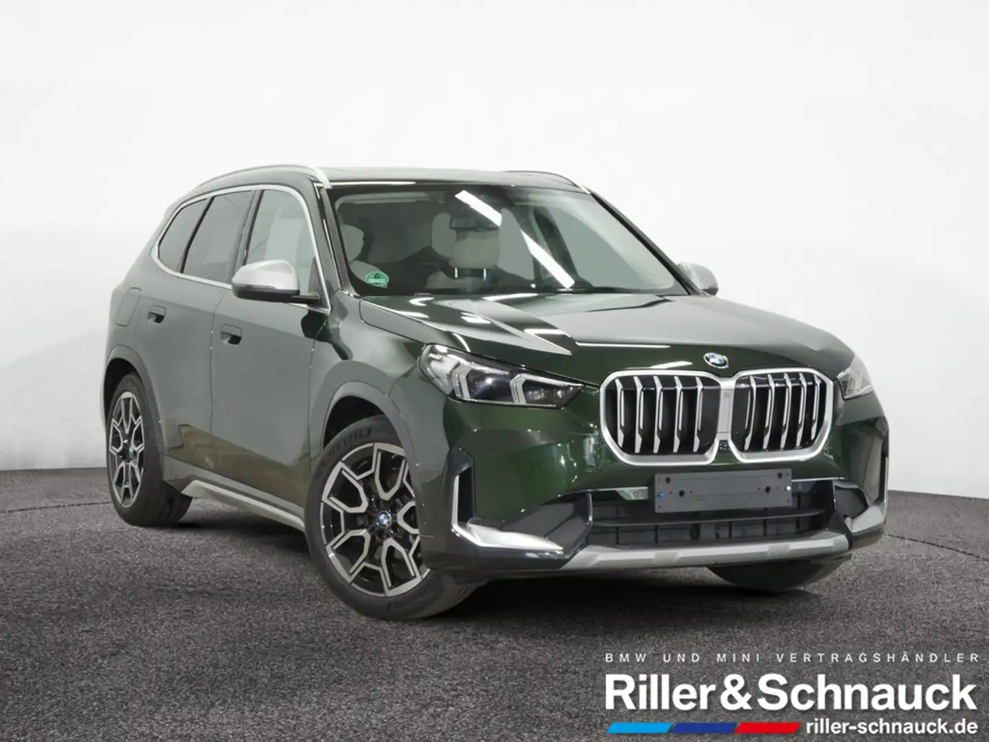 BMW X1 xDrive23d xLine PANO+360°KAM+HUD+AKTIVSITZ Grün - 2