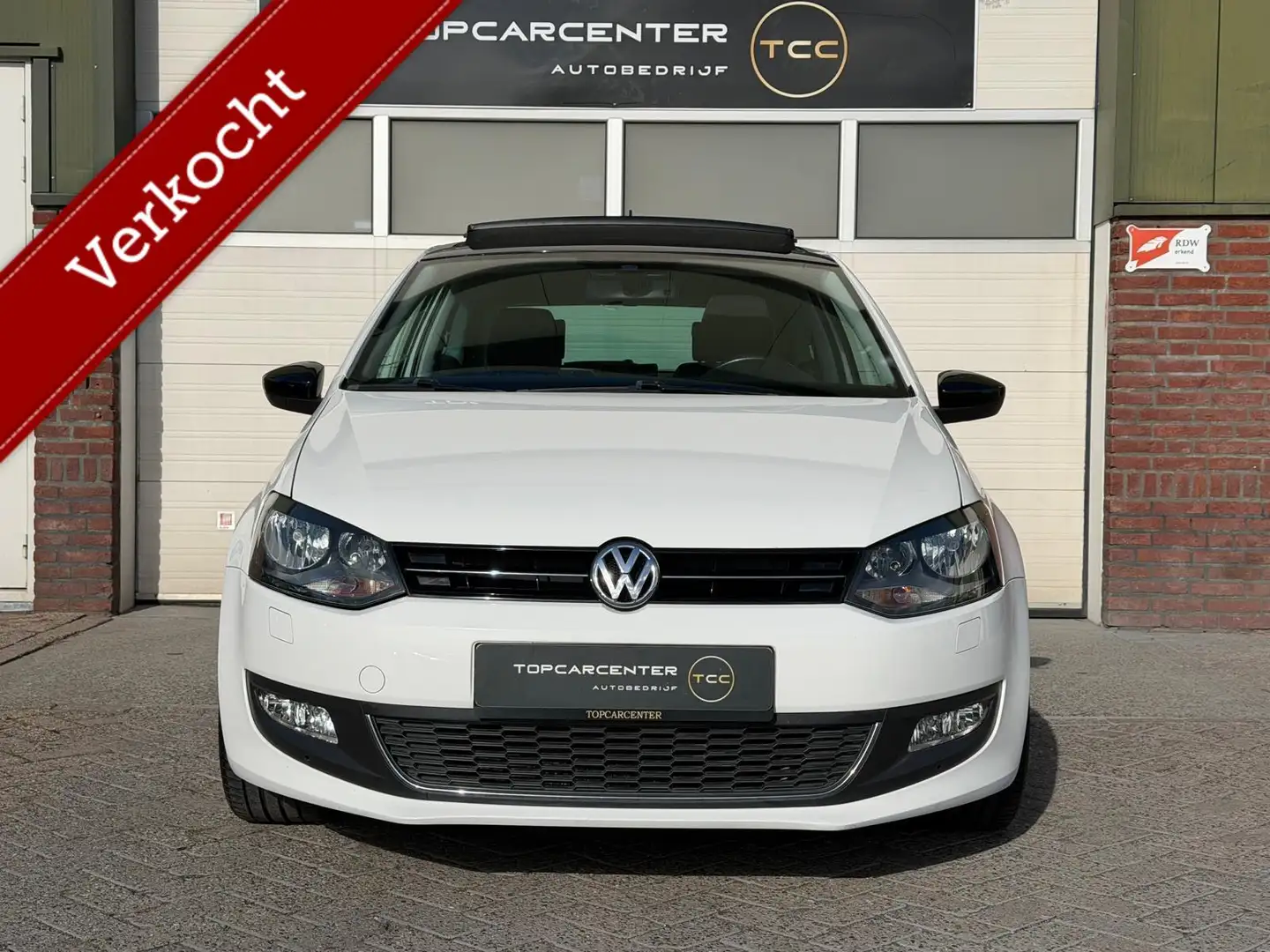 Volkswagen Polo 1.2 Easyline/PANO/STOELV/CAMERA/NAVI/APK Weiß - 2