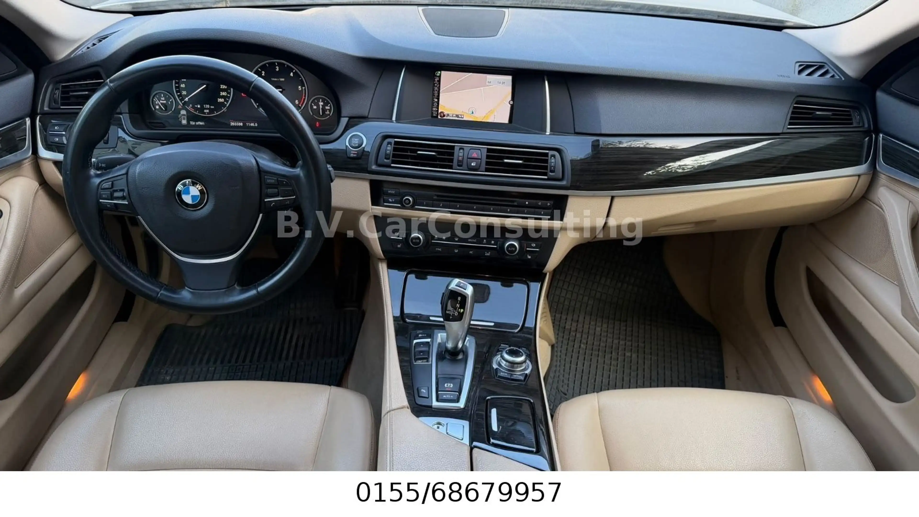 BMW 525 d Touring*Leder*HeadUp*Navi*Spurh*Abstand*Lux — photo 13