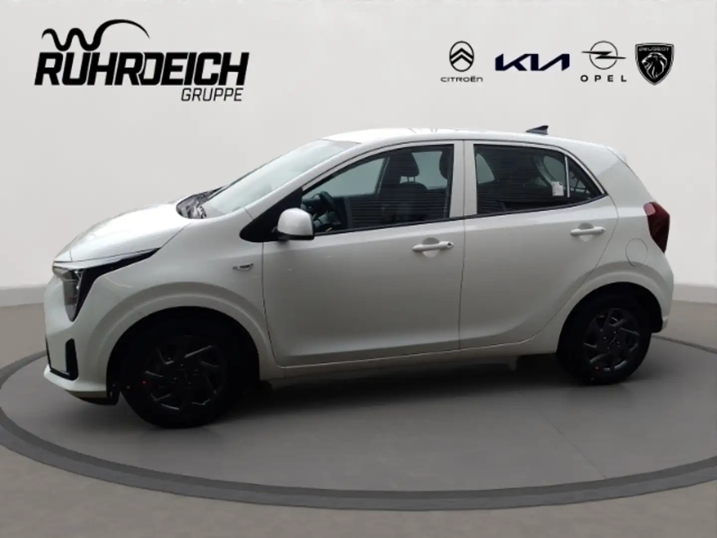 Kia Picanto 1.0 Vision Navi Apple CarPlay Android Auto DAB SHZ Weiß - 2