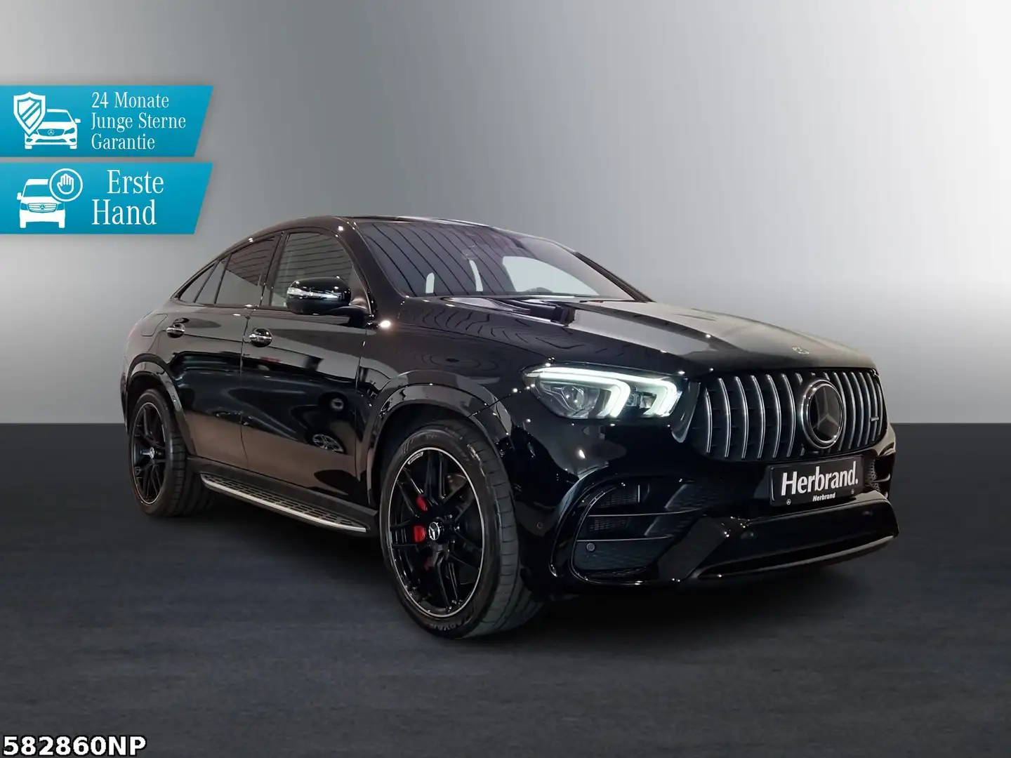 Mercedes-Benz GLE 63 AMG S 4M+ Coupé MULTIBEAM Burmester 360° Schwarz - 2