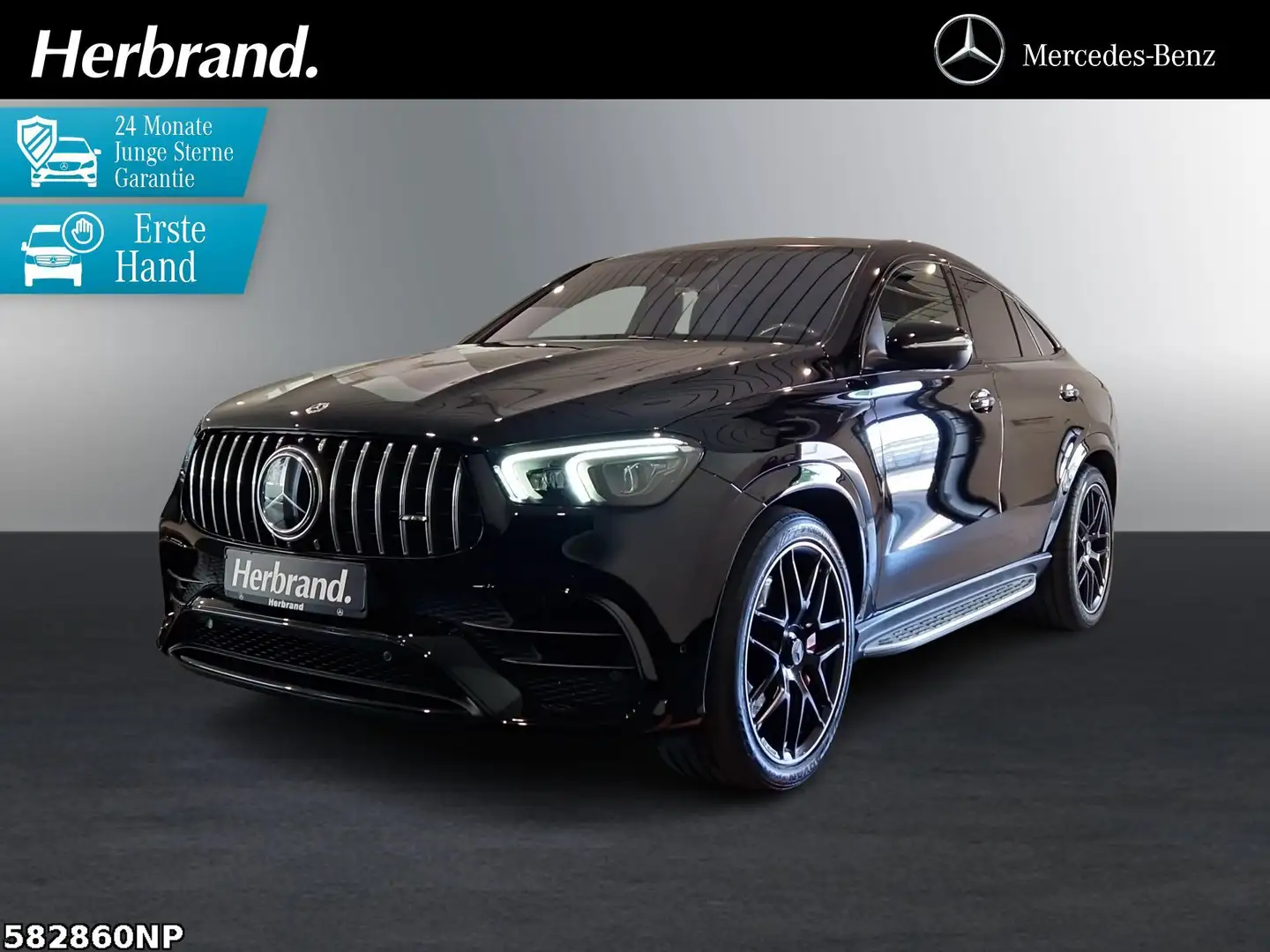 Mercedes-Benz GLE 63 AMG S 4M+ Coupé MULTIBEAM Burmester 360° Schwarz - 1