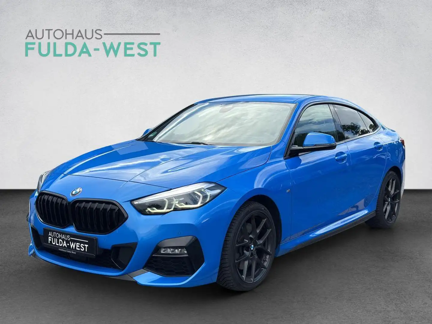 BMW 220 220d Gran Coupé M Sport LED+ Leder Navi HUD CAM Blau - 1