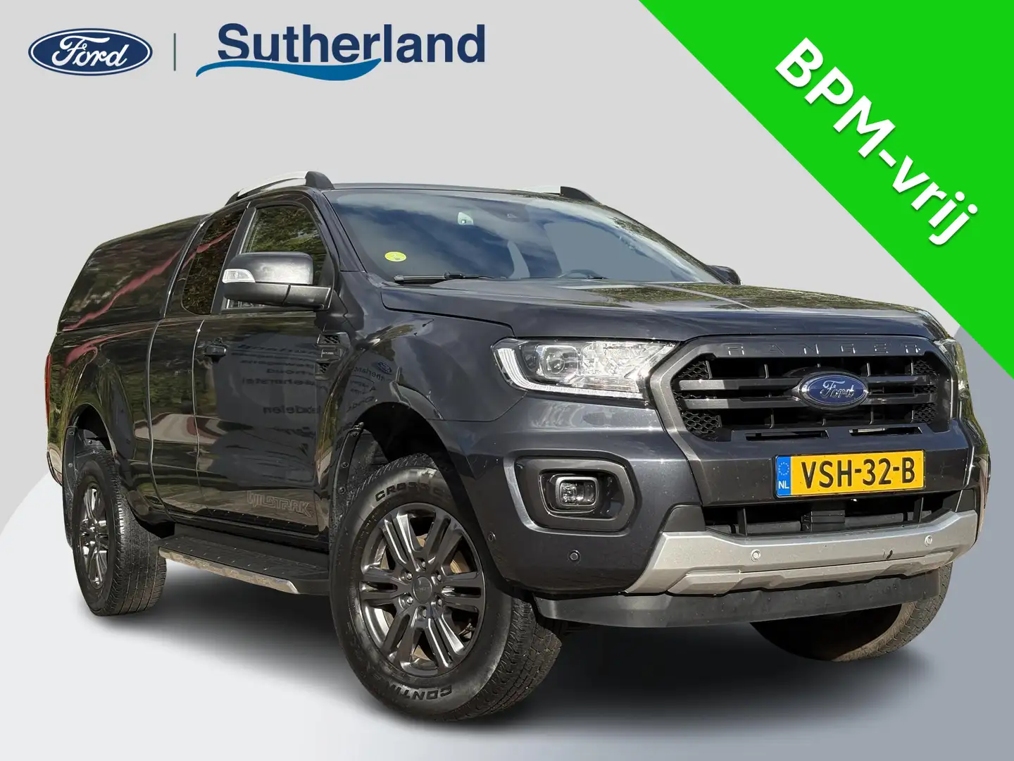 Ford Ranger 2.0 EcoBlue Wildtrak Supercab | SCI | 214pk Automa Grijs - 1