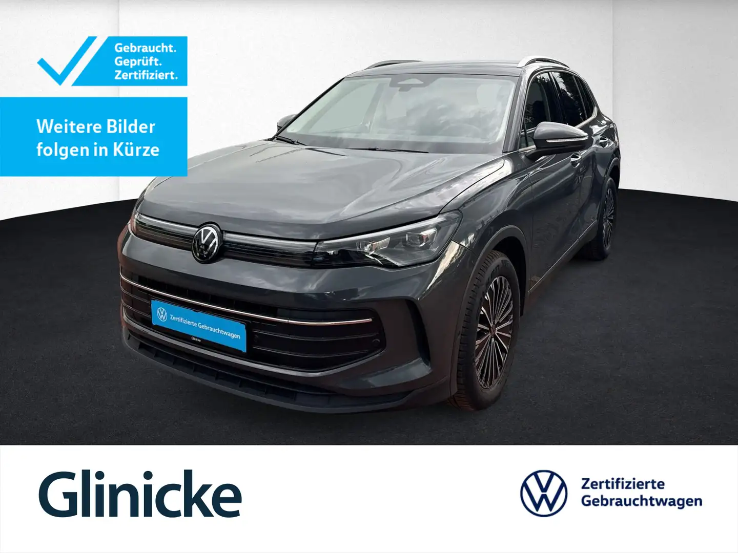 Volkswagen Tiguan Life 2.0 TDI DSG AHK+LED+Rückfahrk.+LM+AC Grau - 1