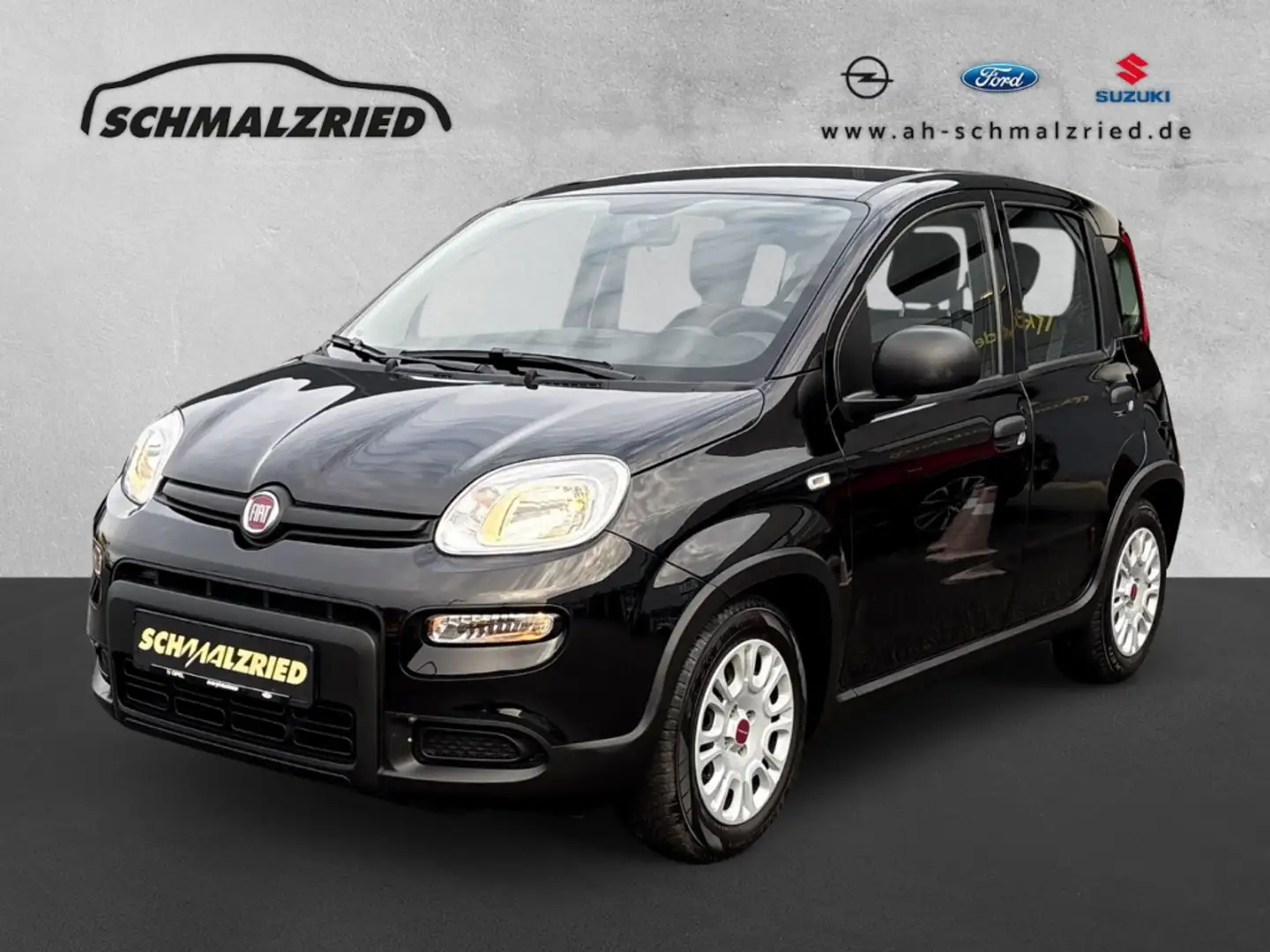 Fiat Panda Base 1.0 Mild Hybrid DAB Klima Freisprech BT el.SP Schwarz - 1