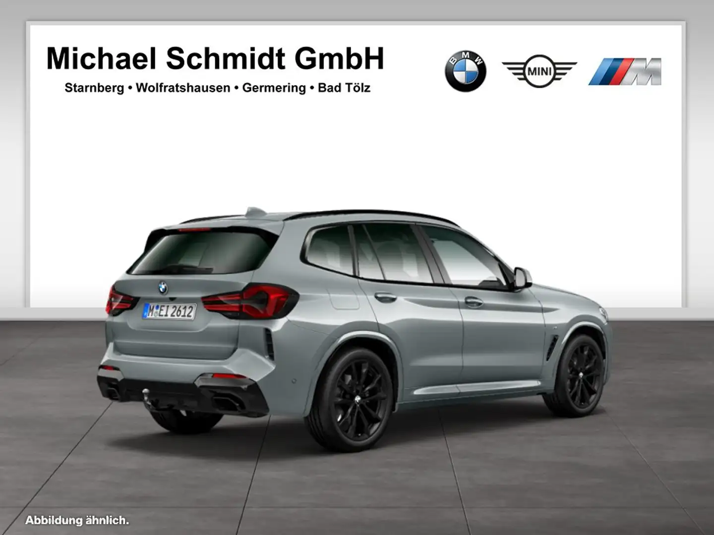 BMW X3 xDrive20d ZA M Sportpaket Head-Up HiFi DAB Grau - 2