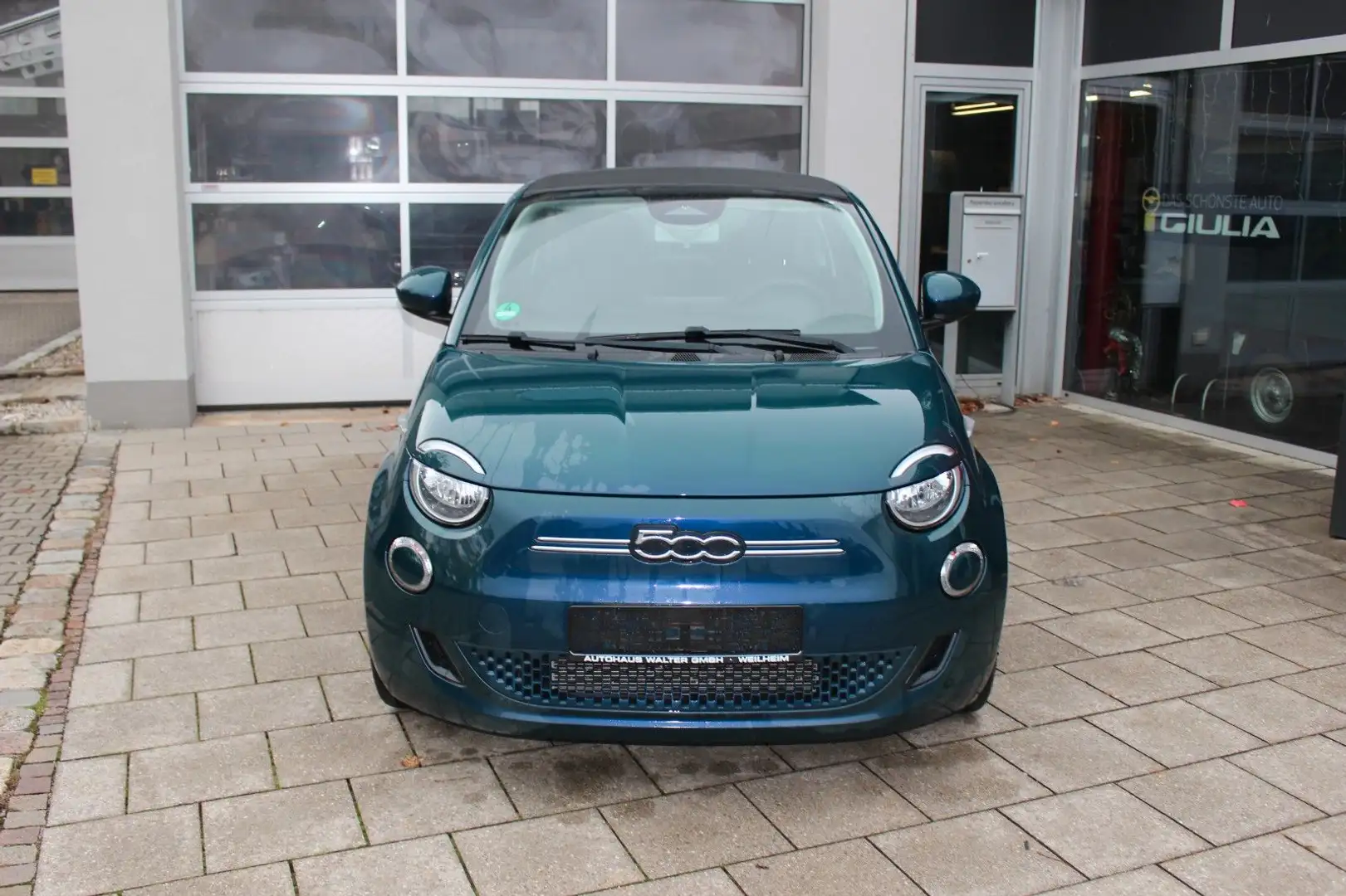 Fiat 500e Cabrio Icon Kamera Grün - 2