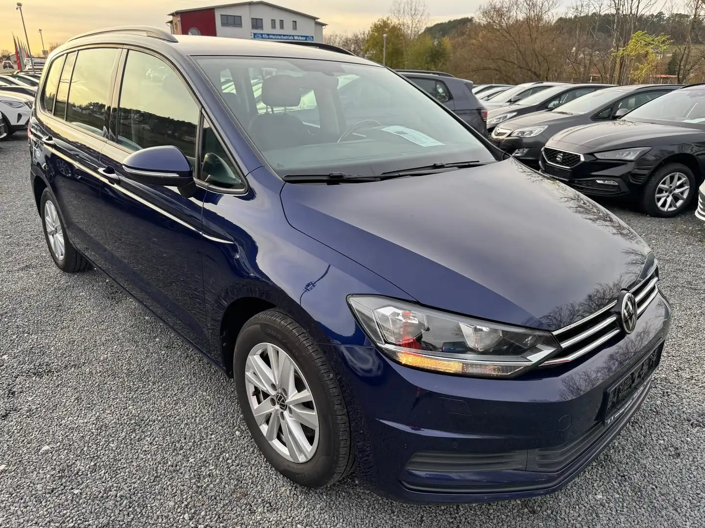 Volkswagen Touran 2.0 TDI *COMFORTLINE*PDCHI+VO*SHZ*ACC*SRA Bleu - 1