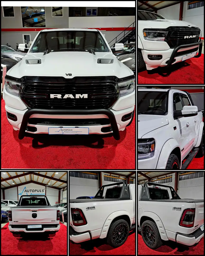 Dodge RAM 1500 CREW CAB*SPORT*4X4*LPG*TEMPOMAT* Weiß - 2